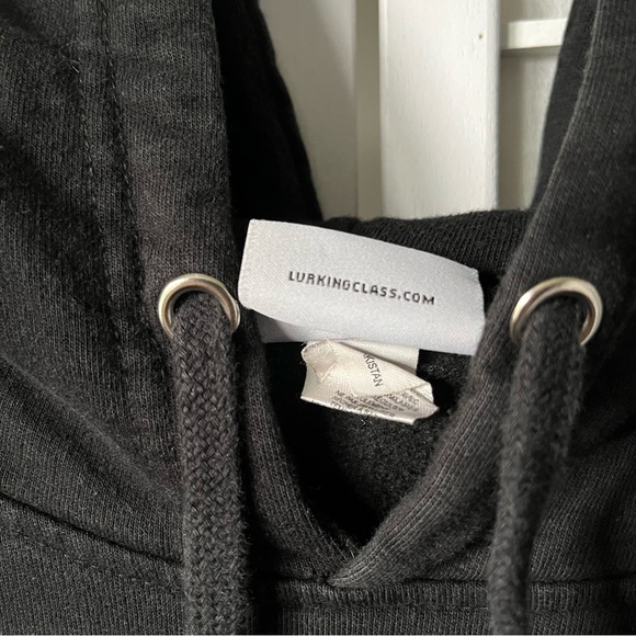 Lurking Class Black Hoodie with Glow in the Dark Graphic - Picture 8 of 11